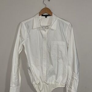 Veronica Beard Cream Jeans bodysuit medium